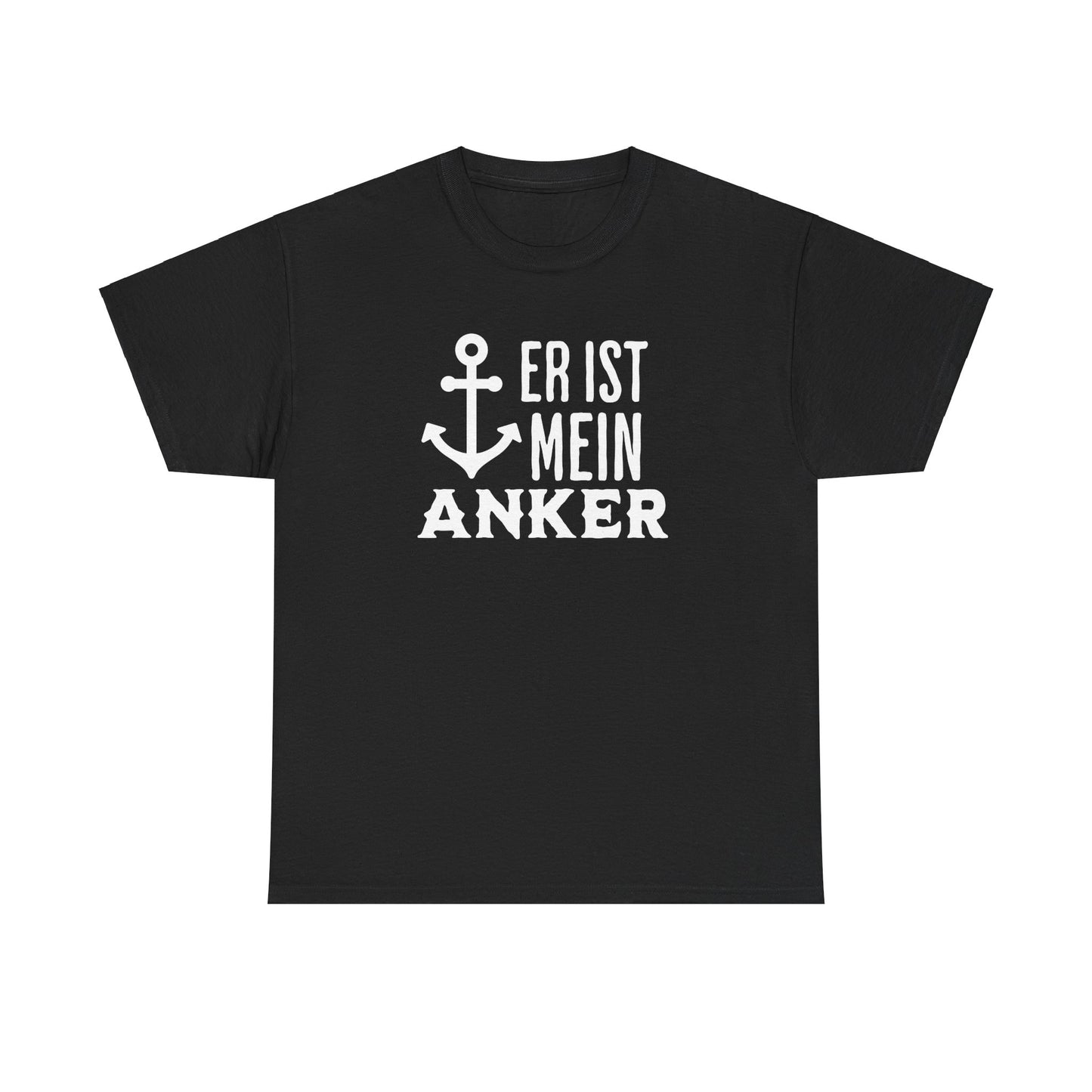 Partnerlook T-Shirt "Er ist mein Anker" S-5XL maritimes Design
