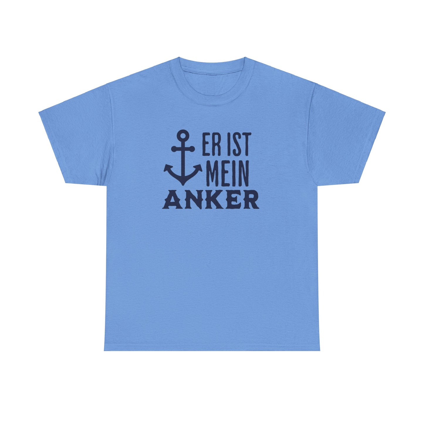 Partnerlook T-Shirt "Er ist mein Anker" S-5XL maritimes Design