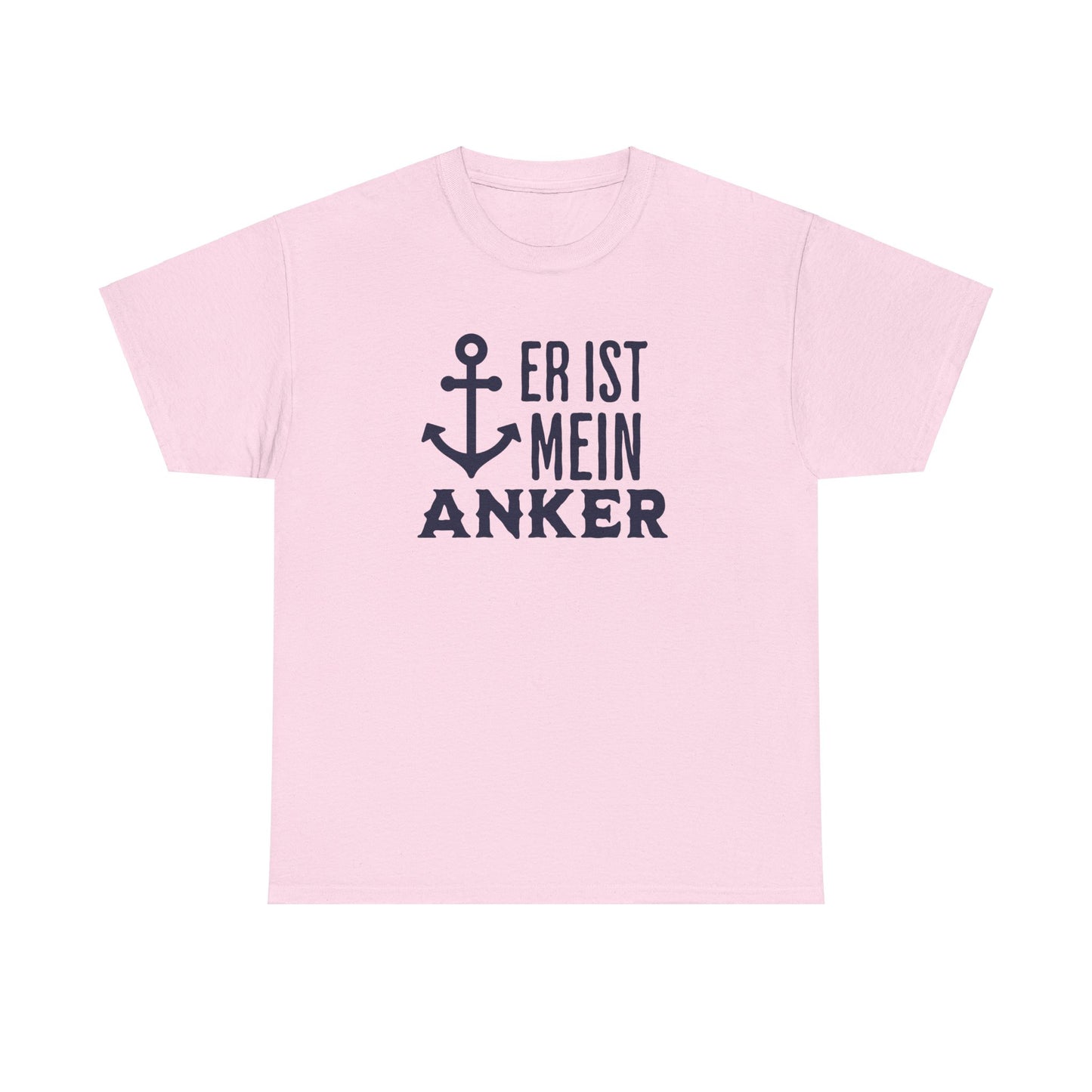 Partnerlook T-Shirt "Er ist mein Anker" S-5XL maritimes Design