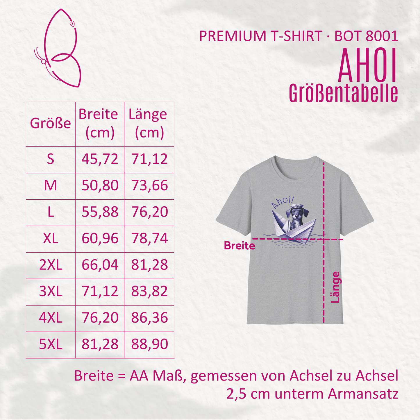 Premium T-Shirt "Ahoi!" S-5XL