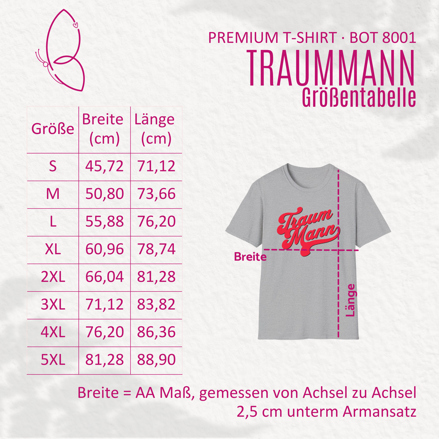 Premium T-Shirt "Traummann" S-2XL
