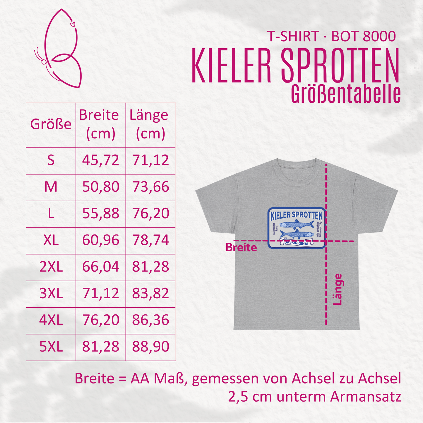 Maritimes T-Shirt "Kieler Sprotten" S-5XL