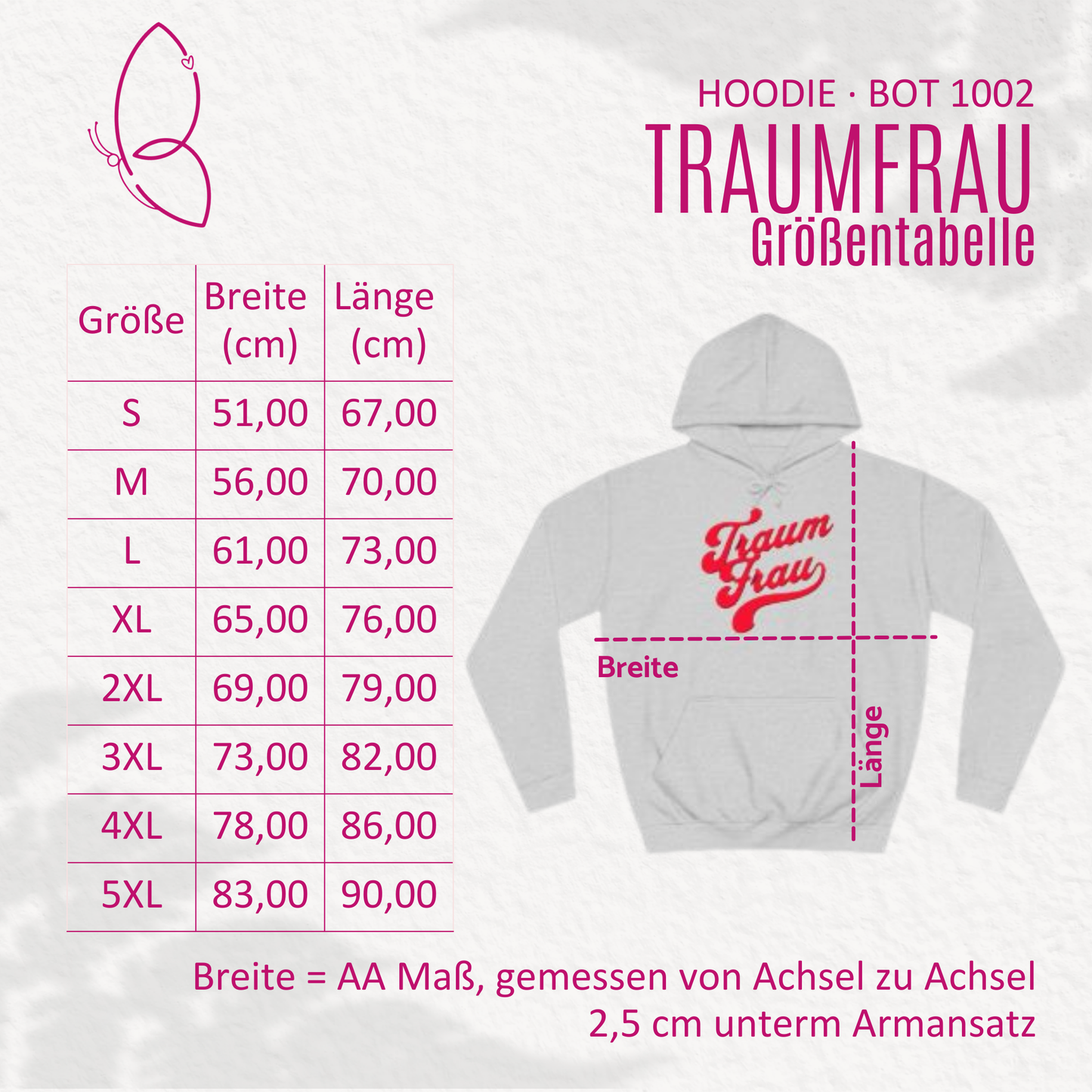 Partnerlook Hoodie "Traumfrau" XS-5XL