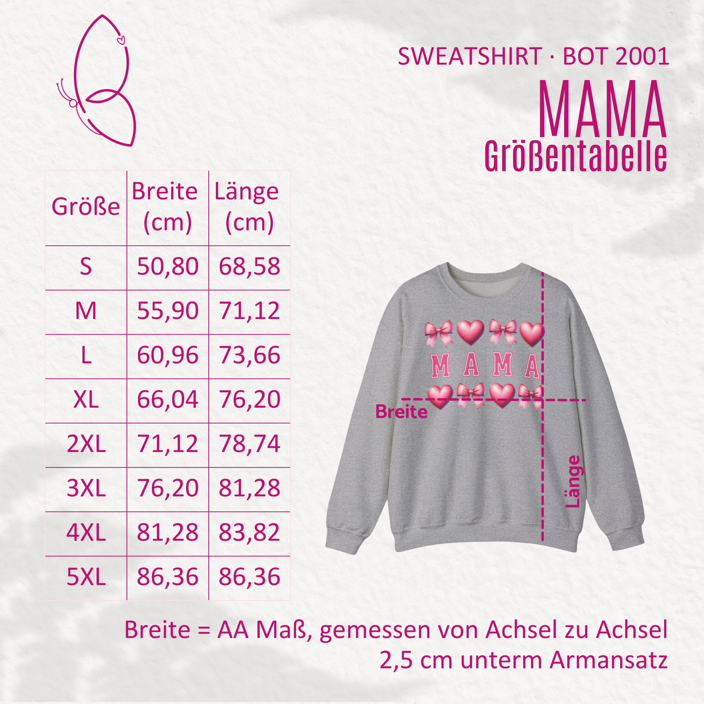 Sweatshirt "Mama" bis 5XL Geschenk zum Muttertag