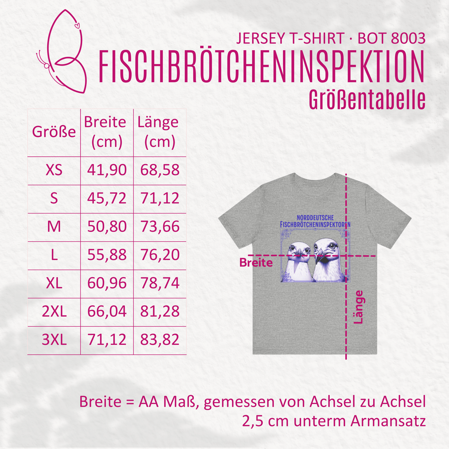 Jersey T-Shirt "Fischbrötcheninspektion"