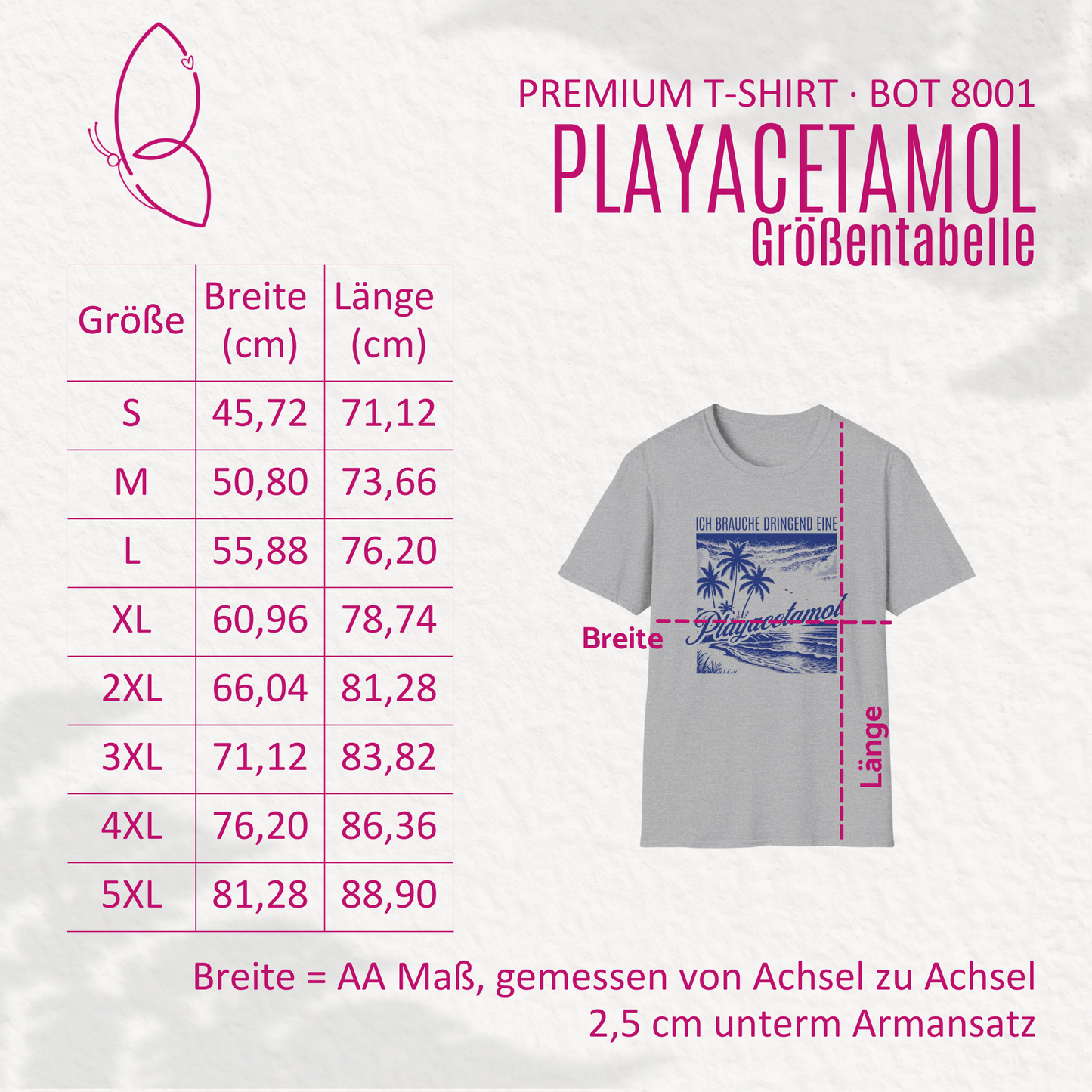 Premium T-Shirt "Playacetamol" S-5XL