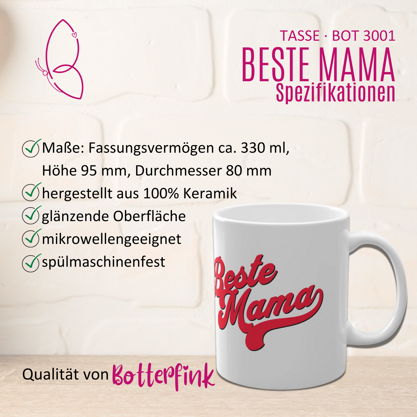 Tasse "Beste Mama"