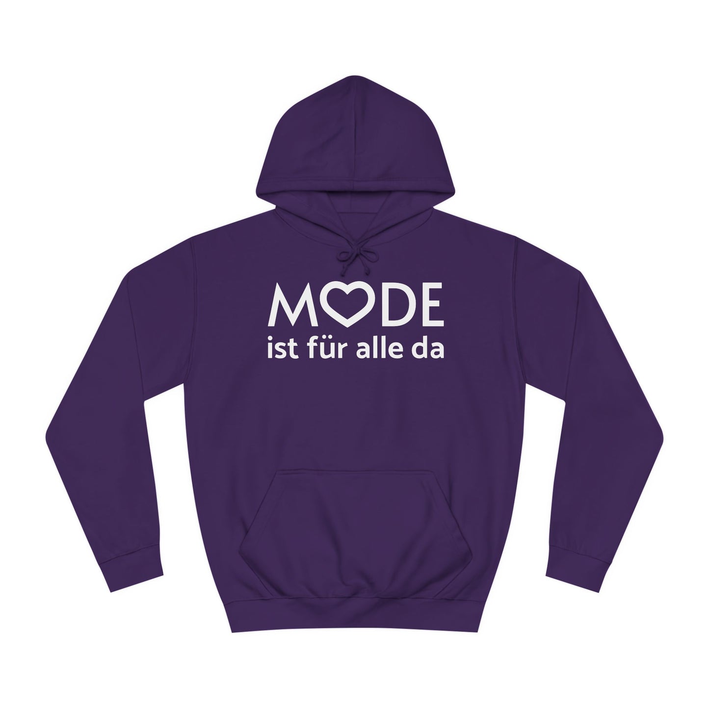 Hoodie "Mode ist für alle da" XS-5XL