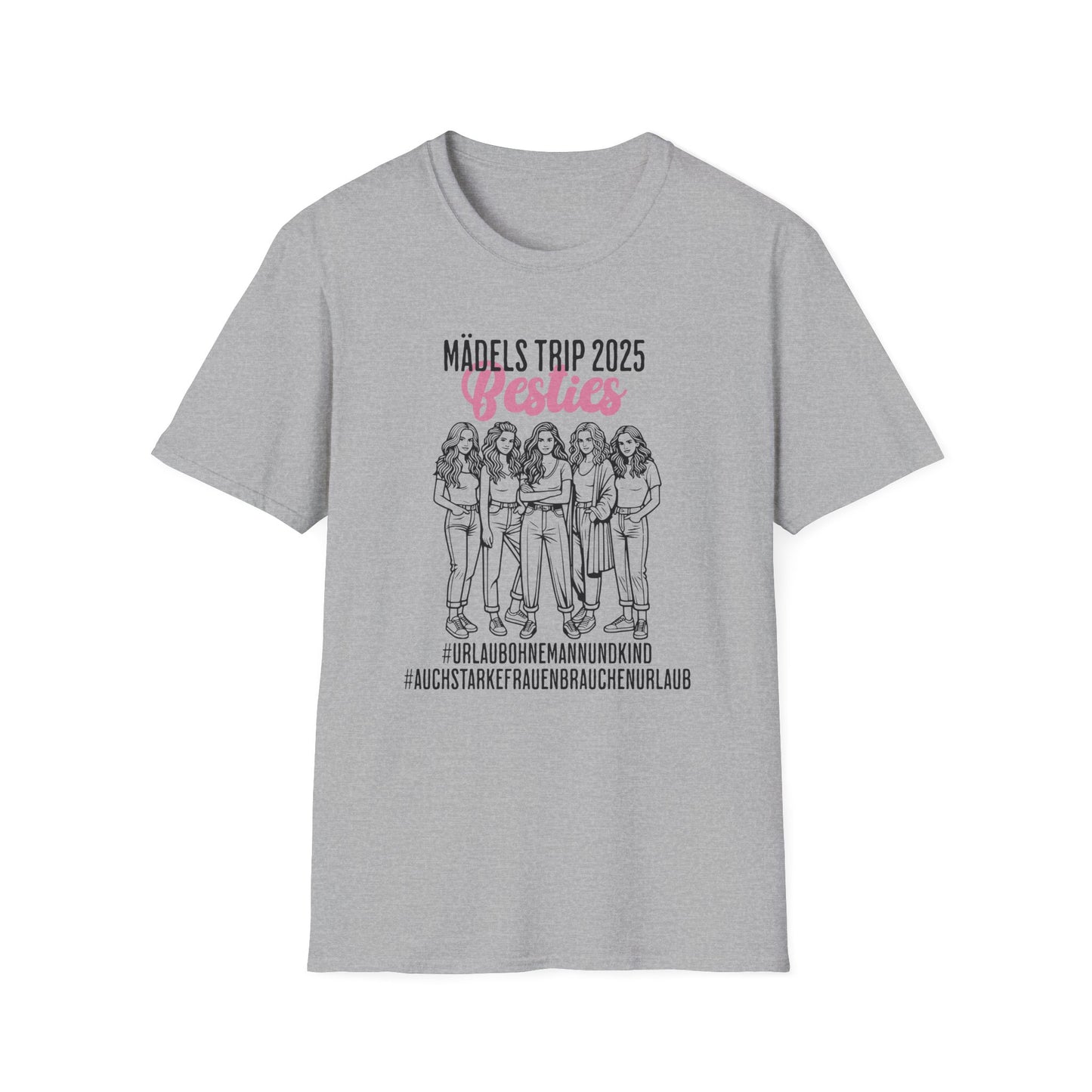 Mädelstrip Premium T-Shirt "Besties" S-5XL