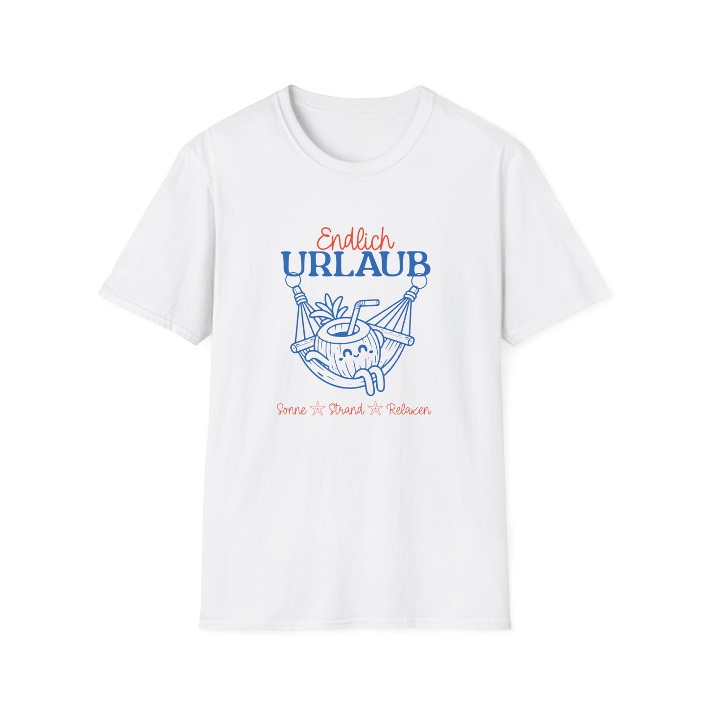 Premium T-Shirt "Endlich Urlaub-Kokosnuss" S-5XL