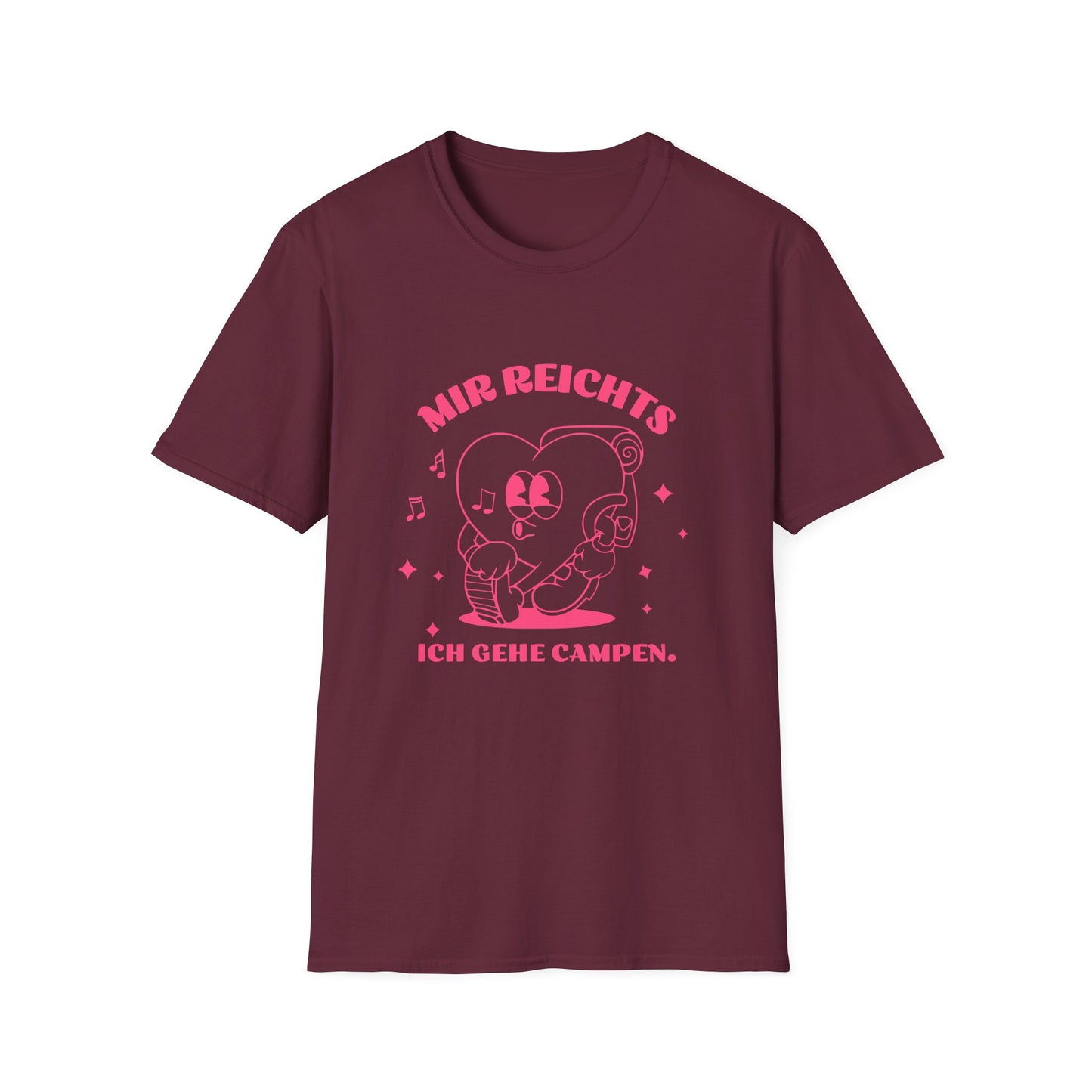 Premium Retro Camping T-Shirt "Mir reichts" S-5XL