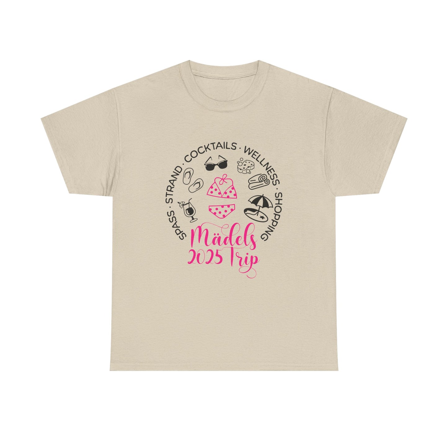 T-Shirt "Mädels Trip 2025-Sommerurlaub" S-5XL