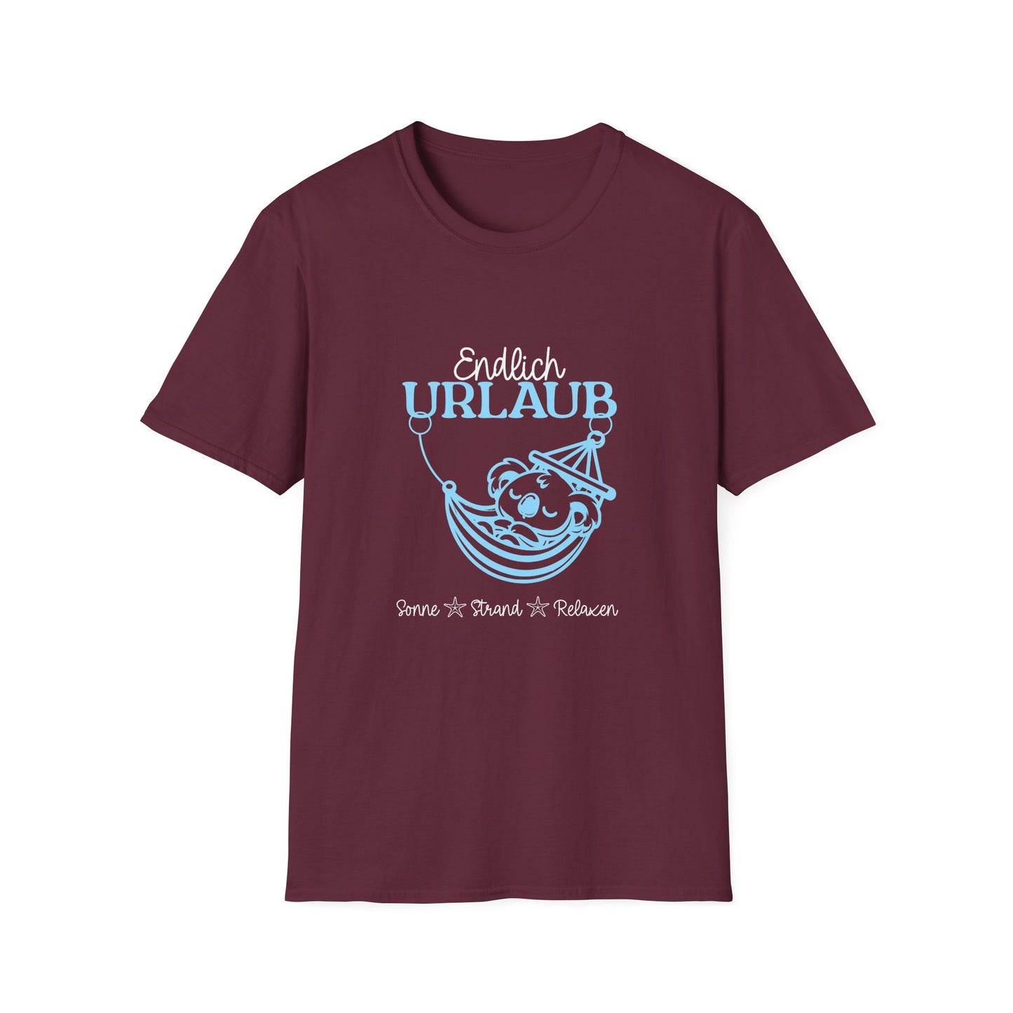 Premium T-Shirt "Endlich Urlaub-Koala" S-5XL