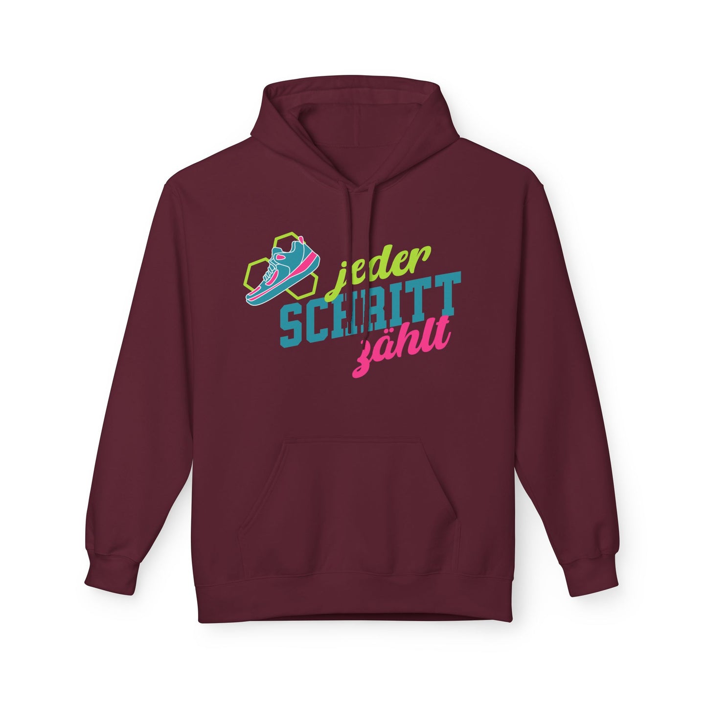 Hoodie "jeder Schritt zählt" S-5XL Premiumsoft-Qualität