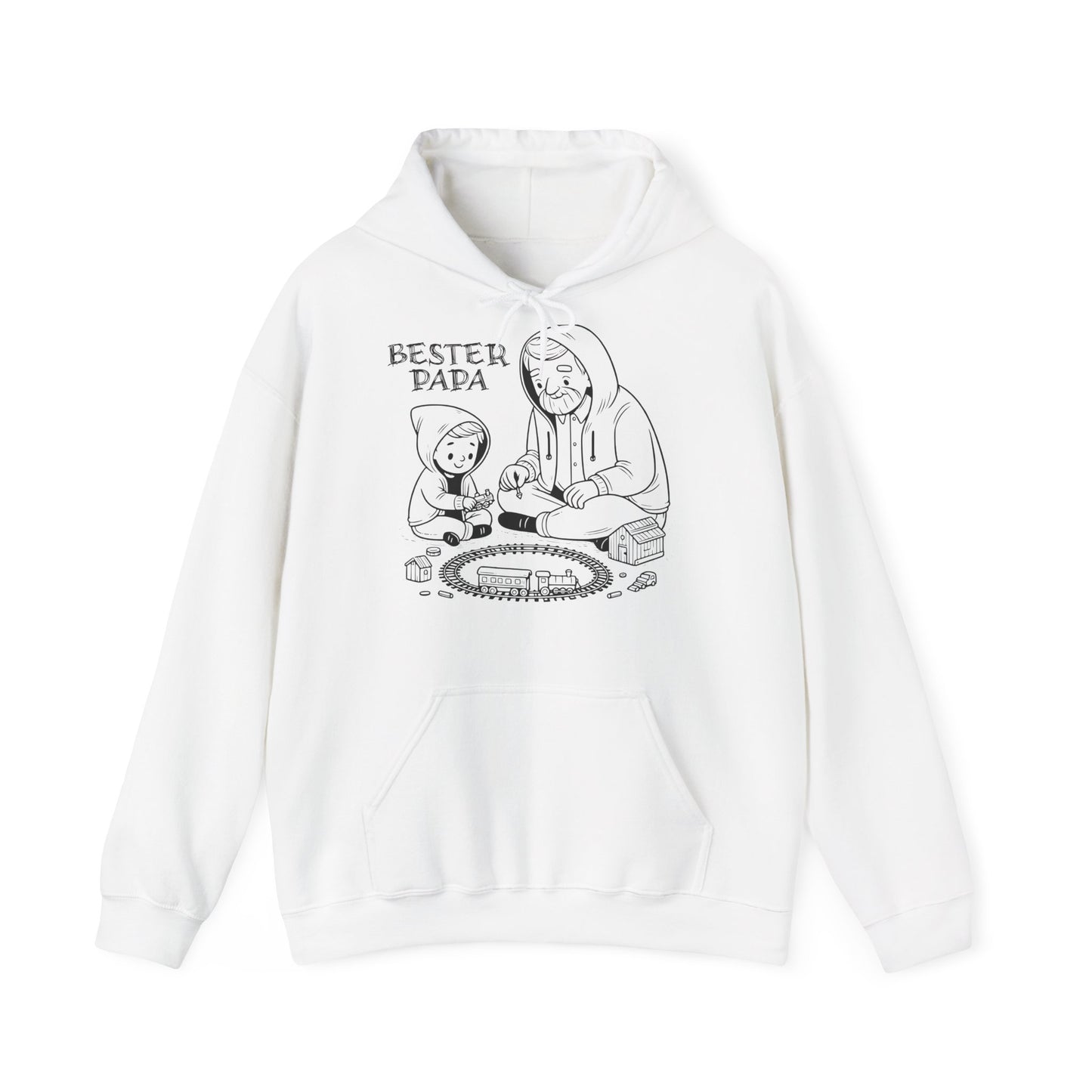 Hoodie "Bester Papa - Sohn" S-5XL für Jungs-Papa zum Vatertag