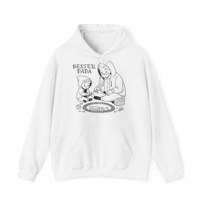 Hoodie "Bester Papa - Sohn" S-5XL für Jungs-Papa zum Vatertag