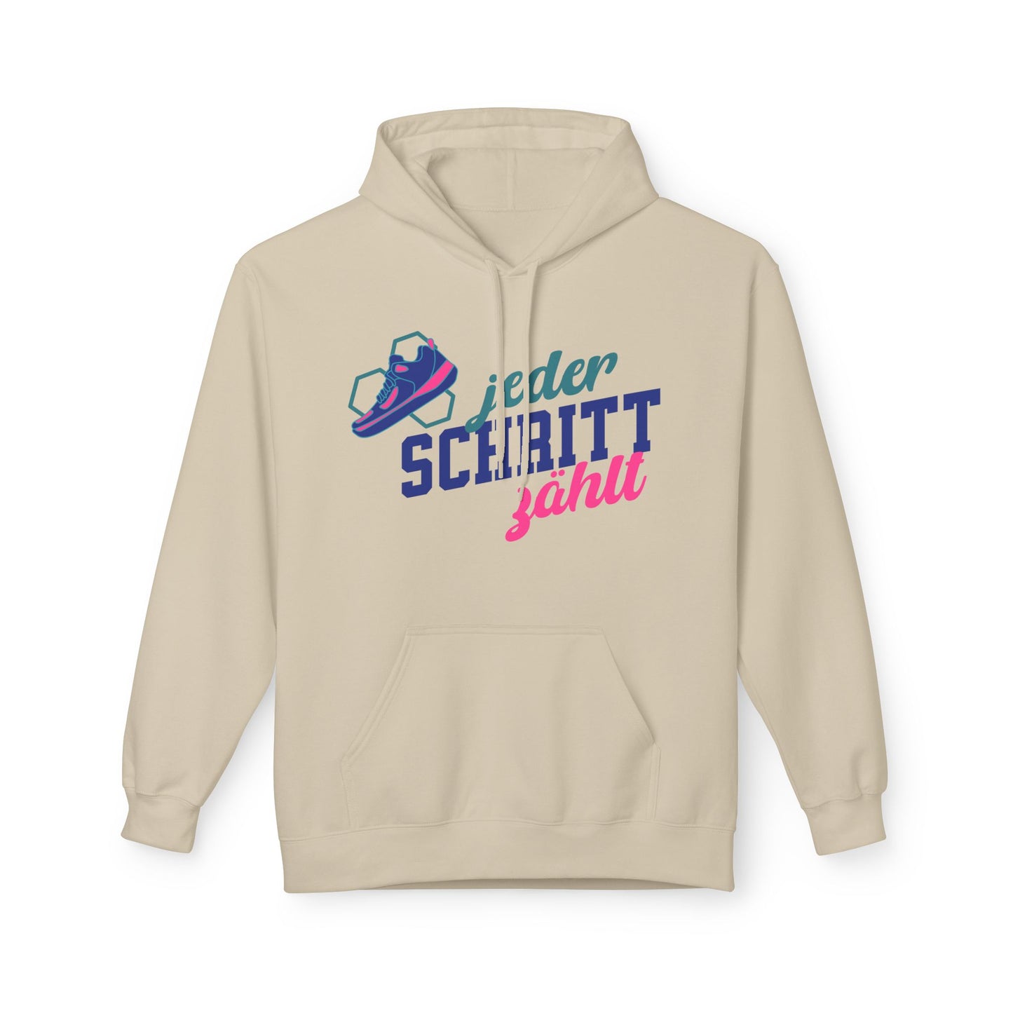 Hoodie "jeder Schritt zählt" S-5XL Premiumsoft-Qualität
