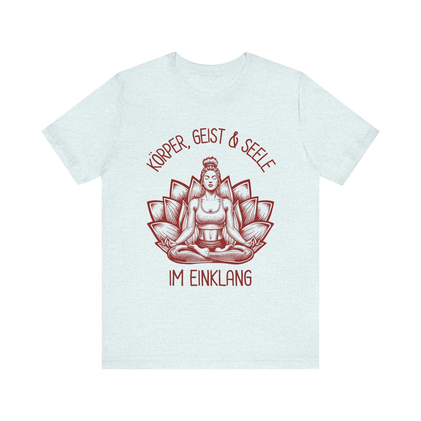 Jersey T-Shirt "Yoga Fitness" XS-2XL