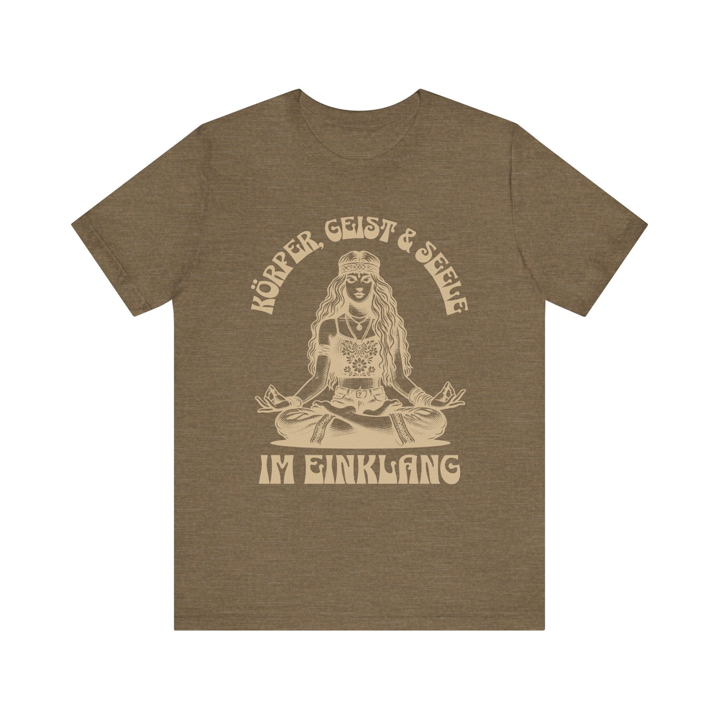 Jersey T-Shirt "Hippie Yoga" XS-2XL
