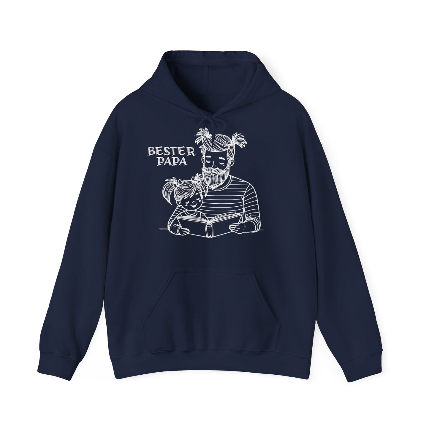 Hoodie "Bester Papa - Tochter" S-5XL für Mädchen-Papas zum Vatertag