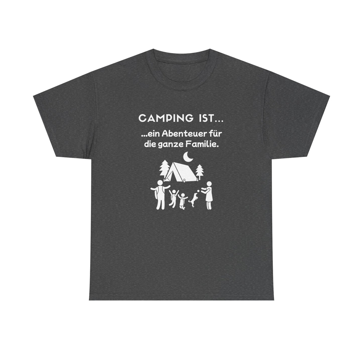T-Shirt "Camping ist..."- Familienabenteuer S-5XL