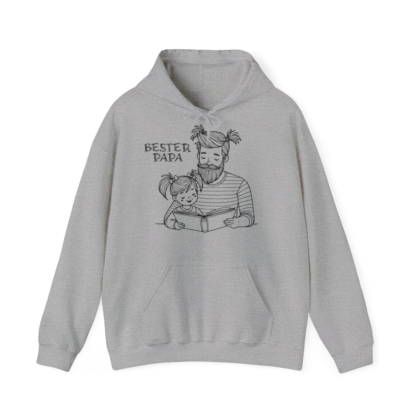 Hoodie "Bester Papa - Tochter" S-5XL für Mädchen-Papas zum Vatertag