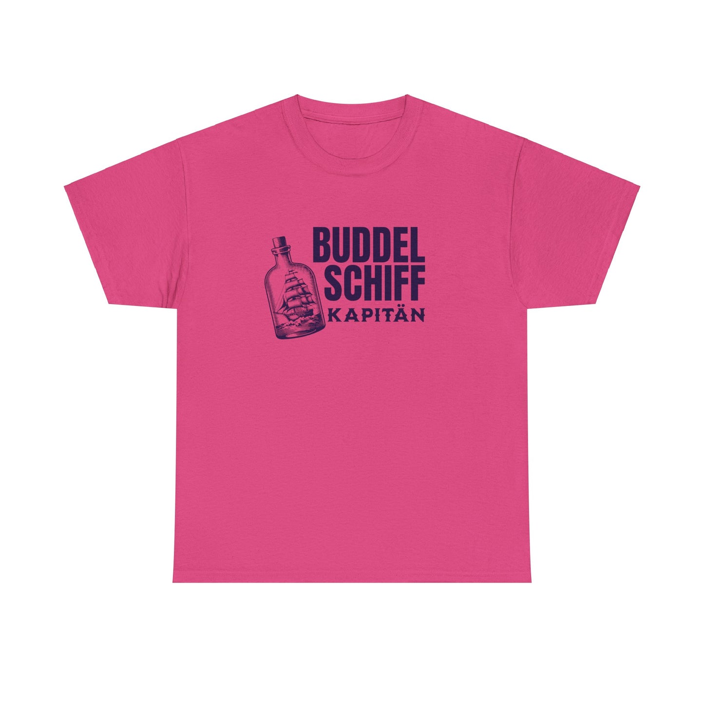 Maritimes T-Shirt "Buddelschiff Kapitän" S-5XL