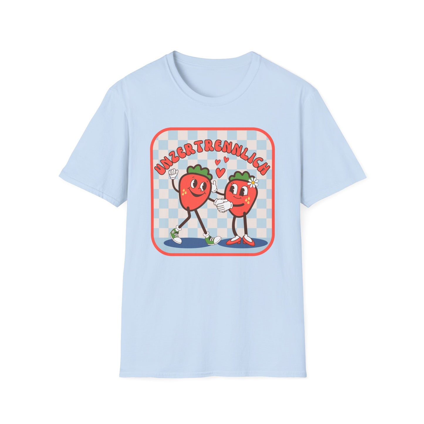 Premium T-Shirt "Retro Erdbeeren" S-4XL
