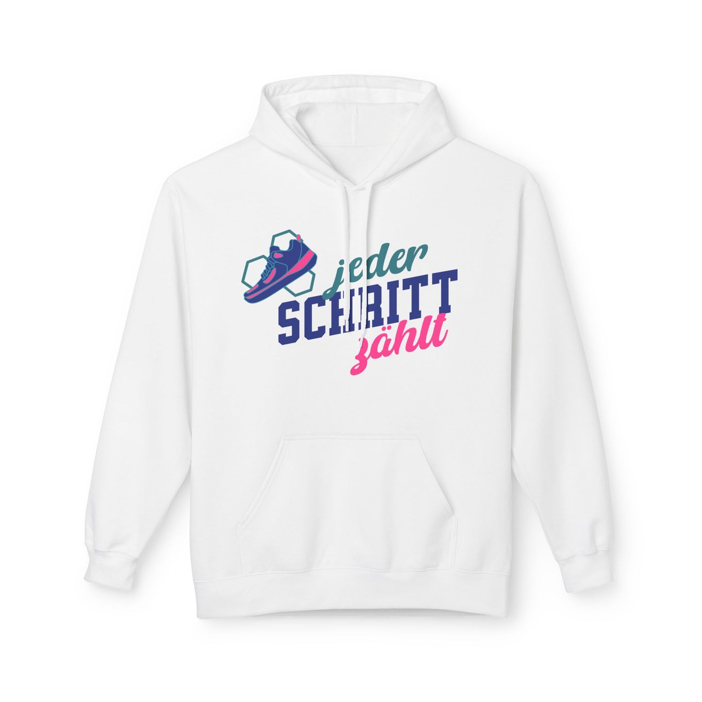 Hoodie "jeder Schritt zählt" S-5XL Premiumsoft-Qualität