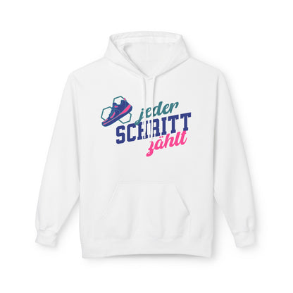 Hoodie "jeder Schritt zählt" S-5XL Premiumsoft-Qualität