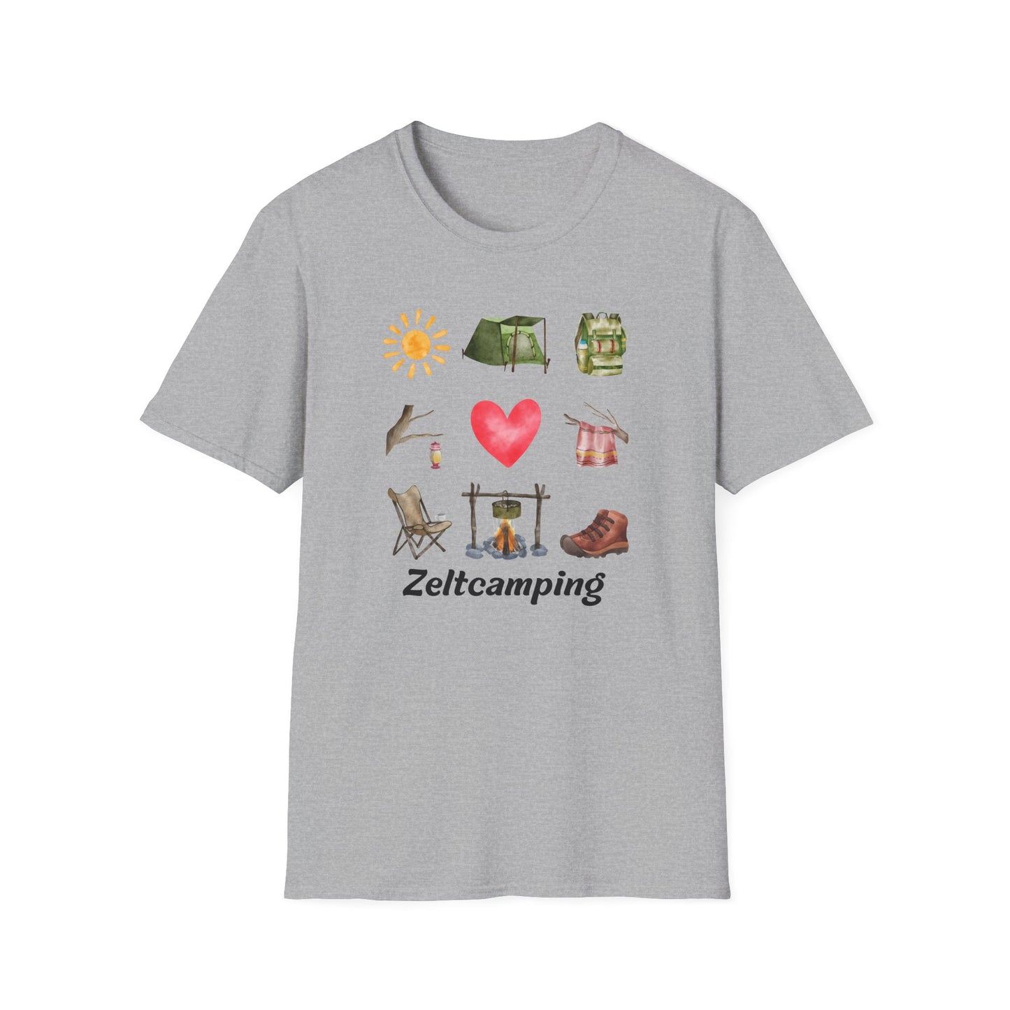 Premium T-Shirt "Zeltcamping" S-5XL