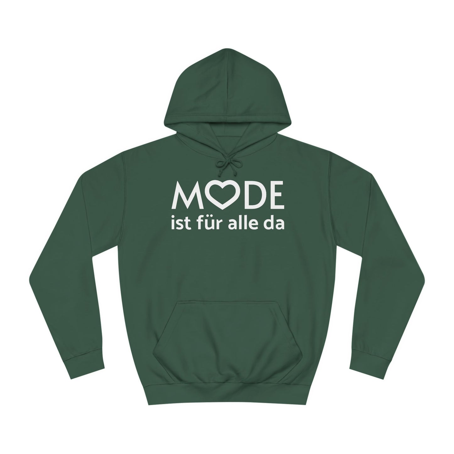 Hoodie "Mode ist für alle da" XS-5XL