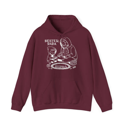Hoodie "Bester Papa - Sohn" S-5XL für Jungs-Papa zum Vatertag