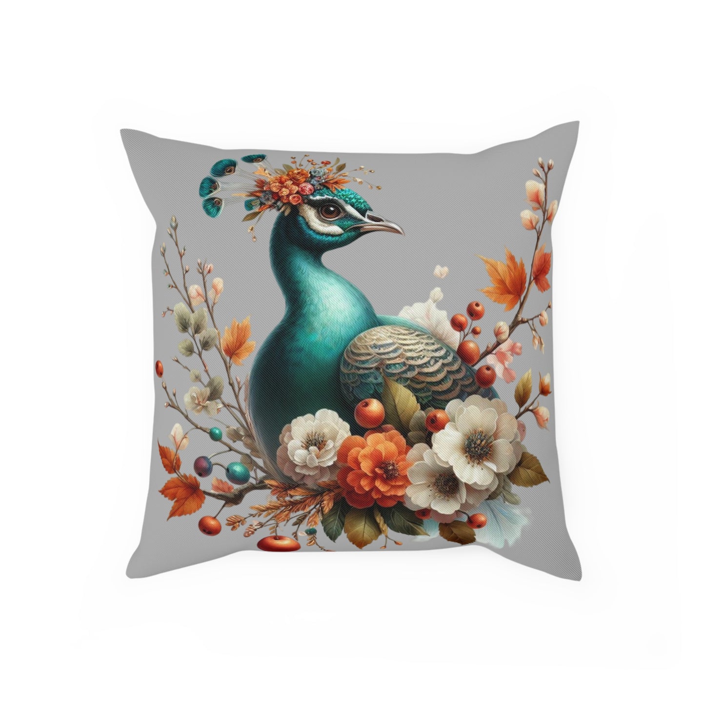 Kissen "Pfau"