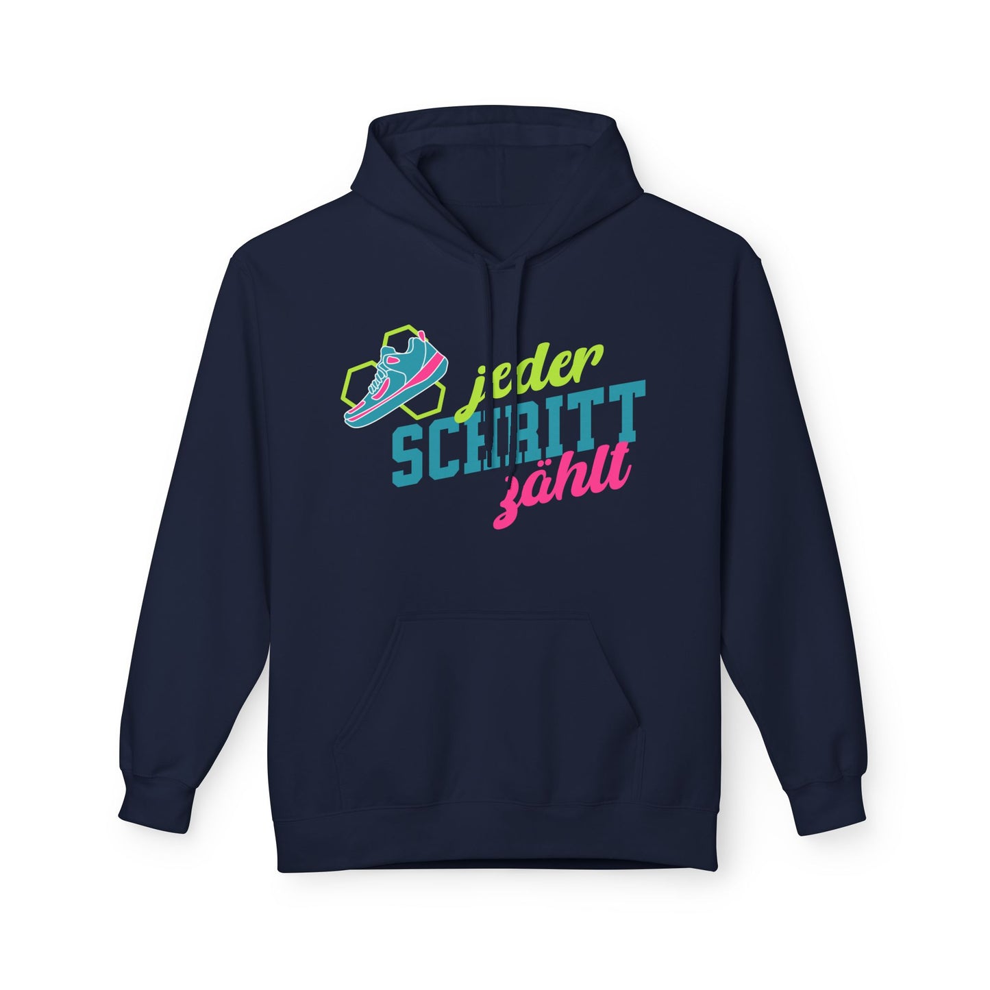 Hoodie "jeder Schritt zählt" S-5XL Premiumsoft-Qualität