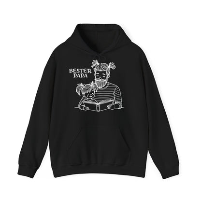 Hoodie "Bester Papa - Tochter" S-5XL für Mädchen-Papas zum Vatertag
