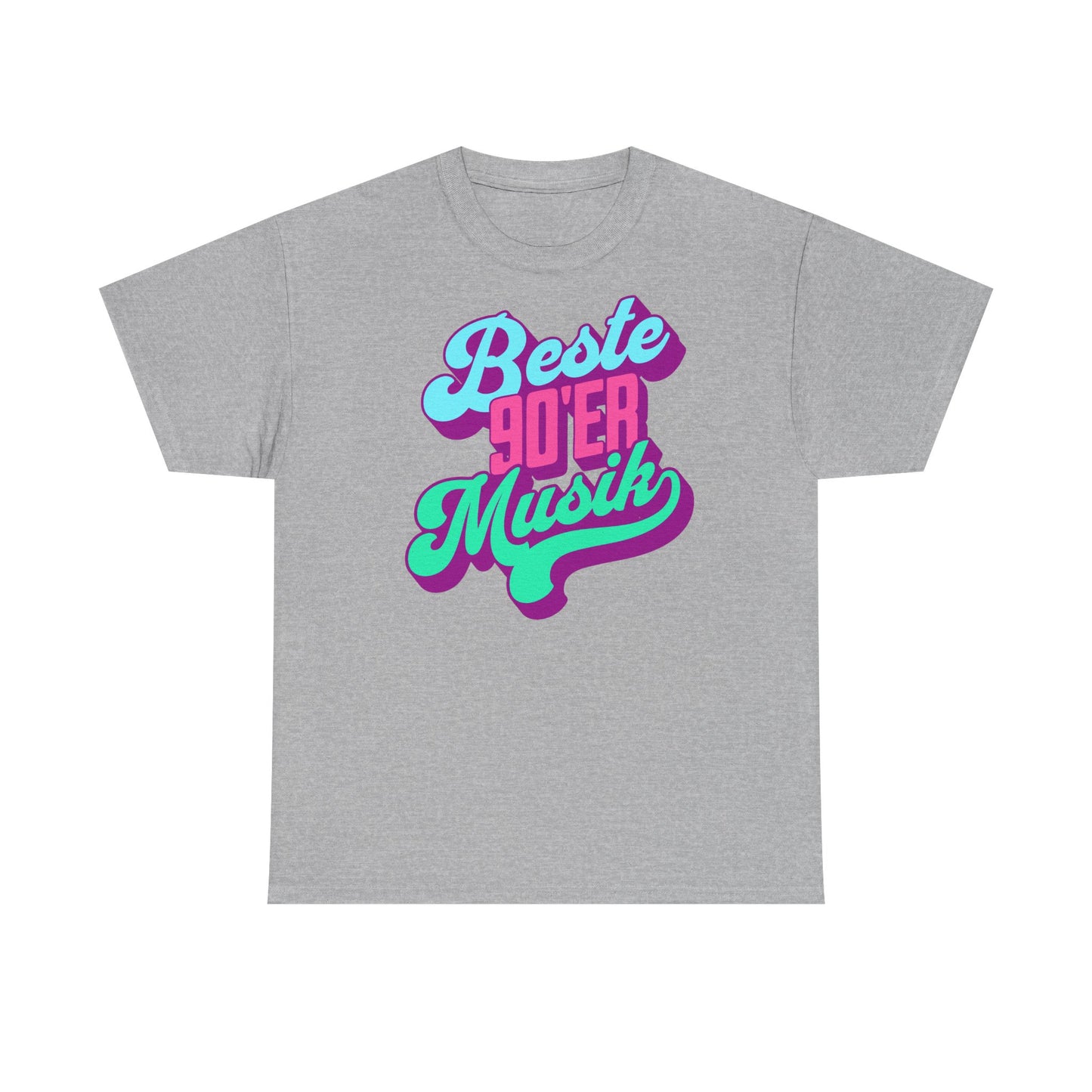 T-Shirt "Beste 90er Musik" S-5XL Retro Look