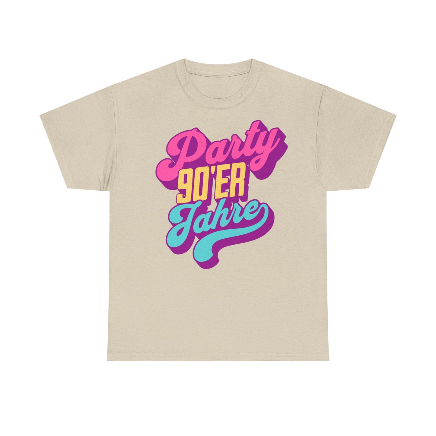 T-Shirt "Party 90er Jahre" S-5XL Retro Look