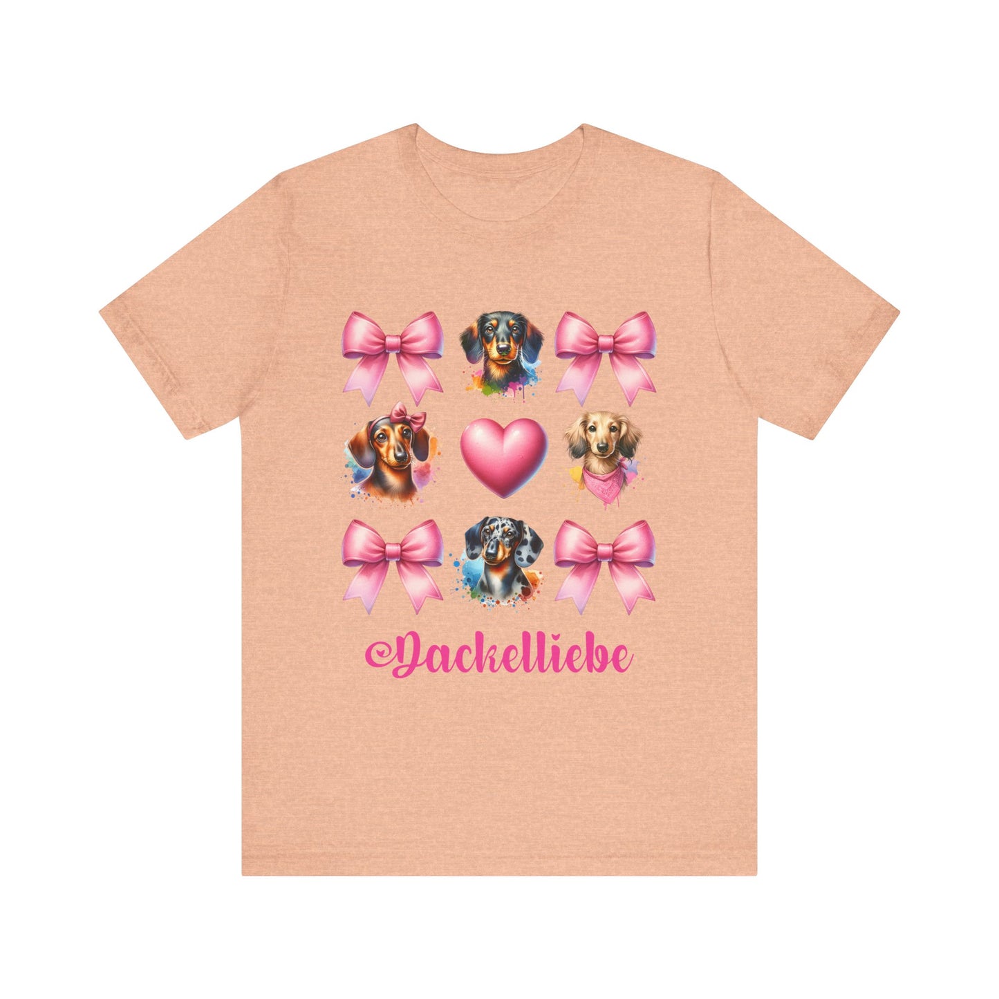 Jersey T-Shirt "Dackelliebe" S-2XL