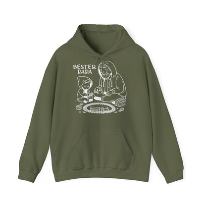 Hoodie "Bester Papa - Sohn" S-5XL für Jungs-Papa zum Vatertag