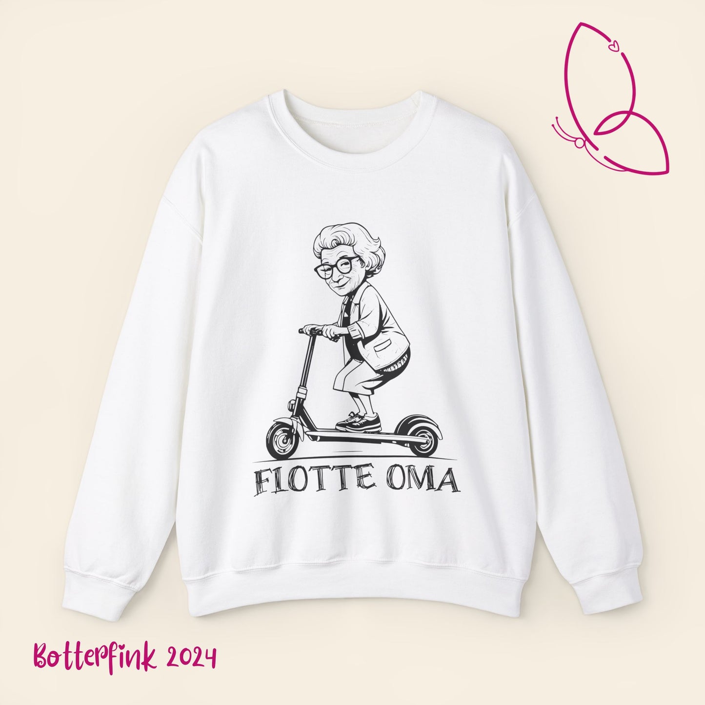 Sweatshirt "flotte Oma" S-5XL