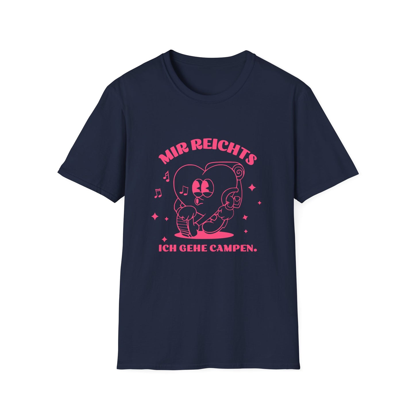 Premium Retro Camping T-Shirt "Mir reichts" S-5XL