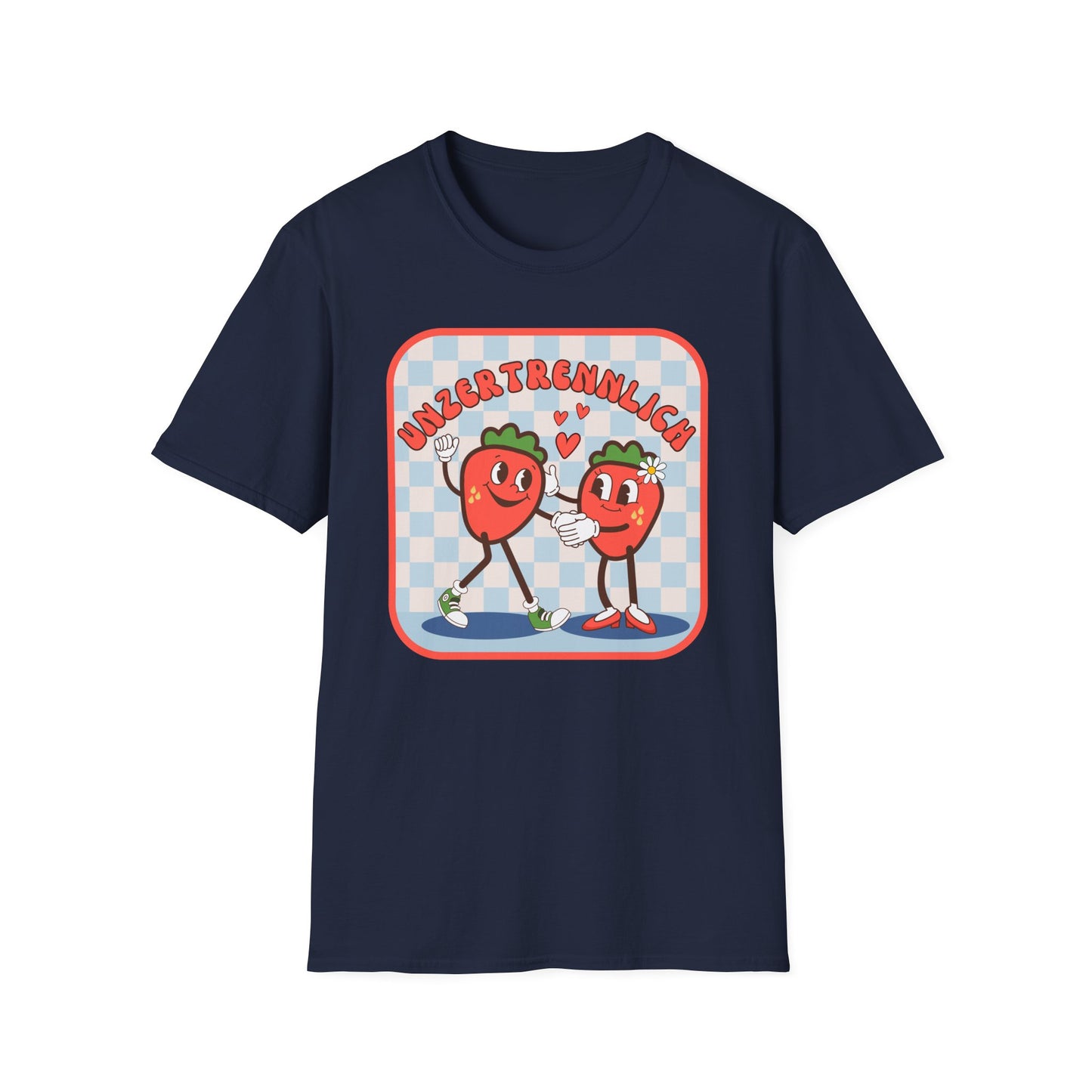 Premium T-Shirt "Retro Erdbeeren" S-4XL