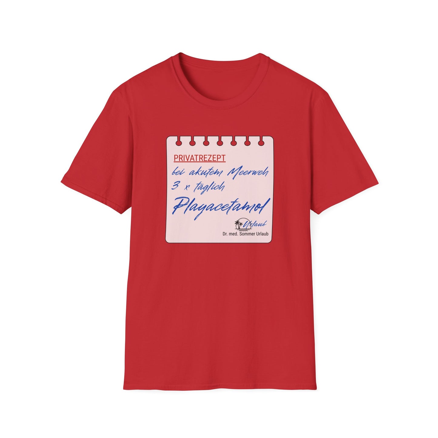 Premium T-Shirt "Rezept Playacetamol" S-5XL