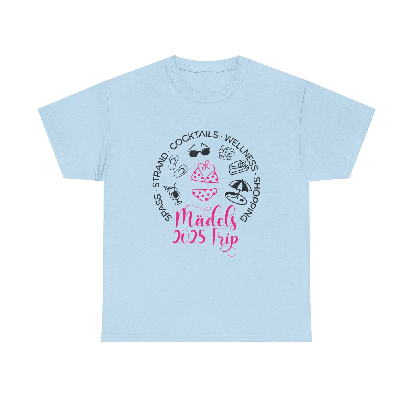T-Shirt "Mädels Trip 2025-Sommerurlaub" S-5XL