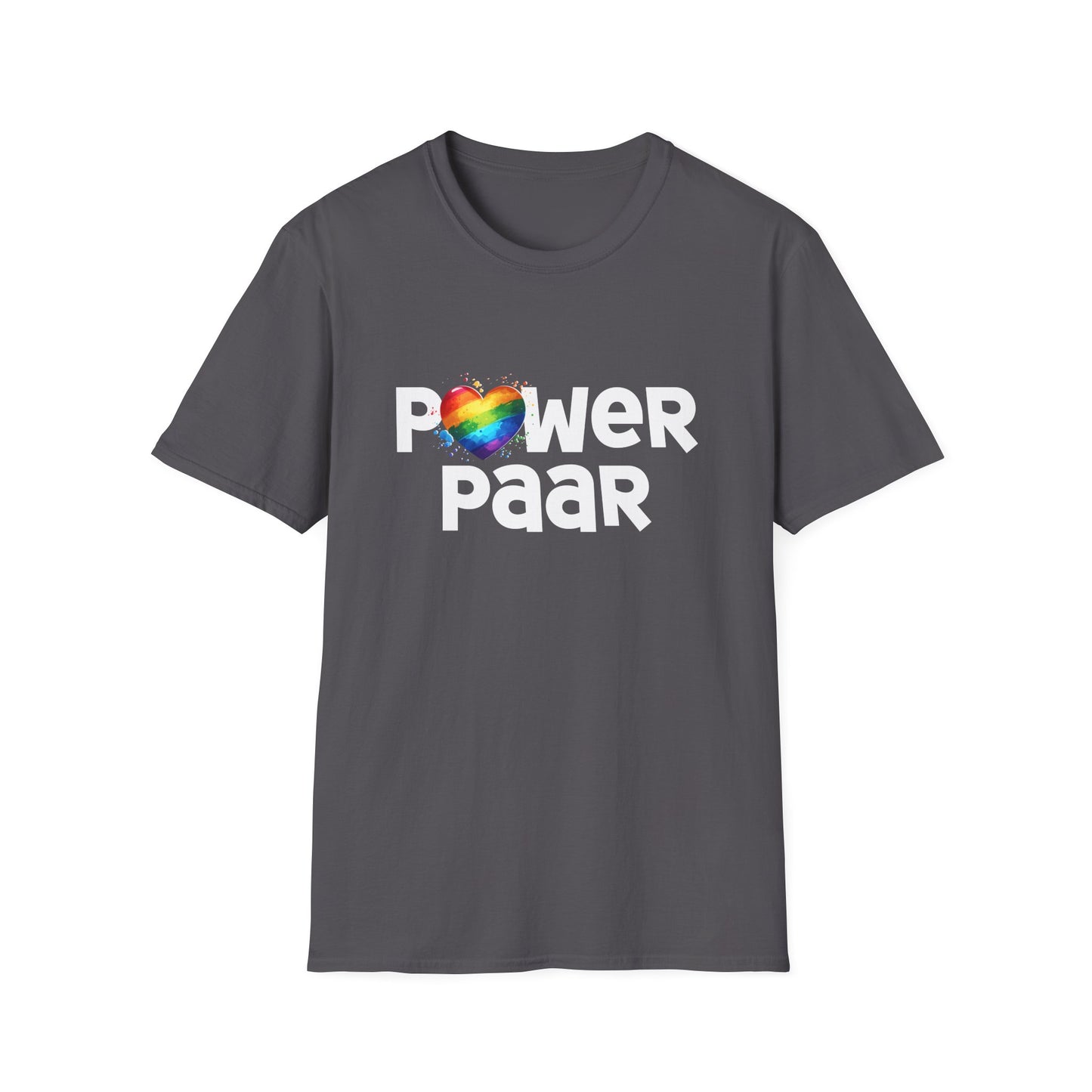 LGBTQ+ Premium T-Shirt "Powerpaar" S-5XL Partnerlook für queere Paare
