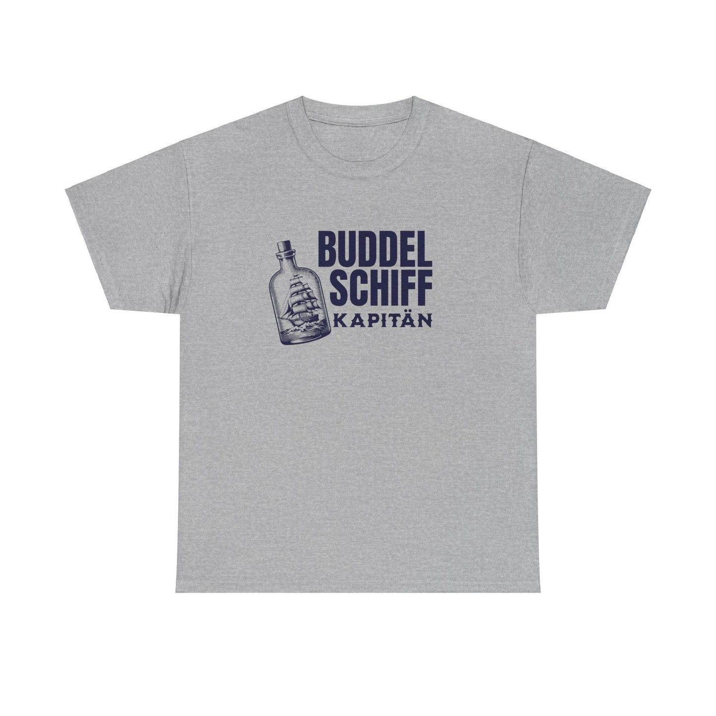 Maritimes T-Shirt "Buddelschiff Kapitän" S-5XL