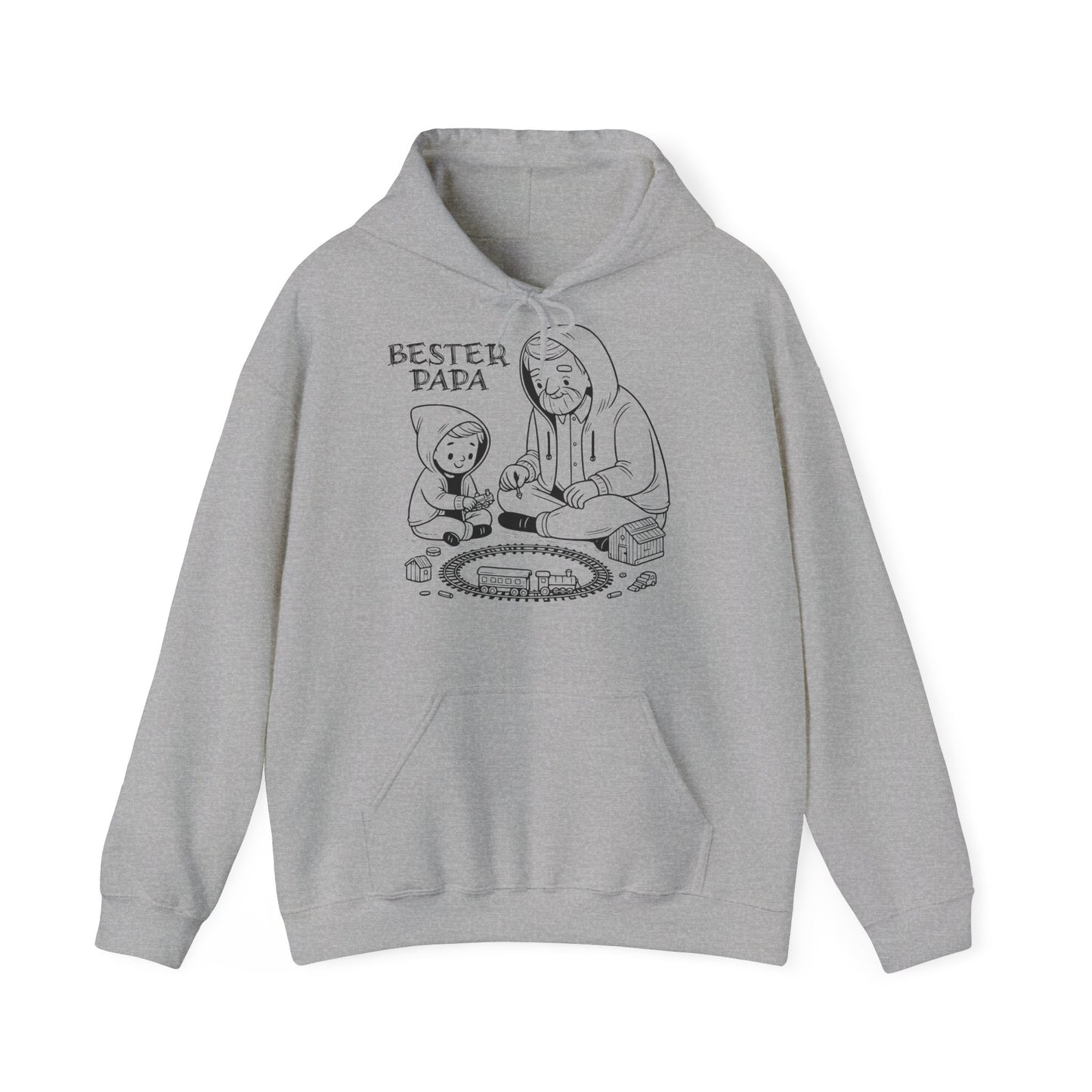 Hoodie "Bester Papa - Sohn" S-5XL für Jungs-Papa zum Vatertag