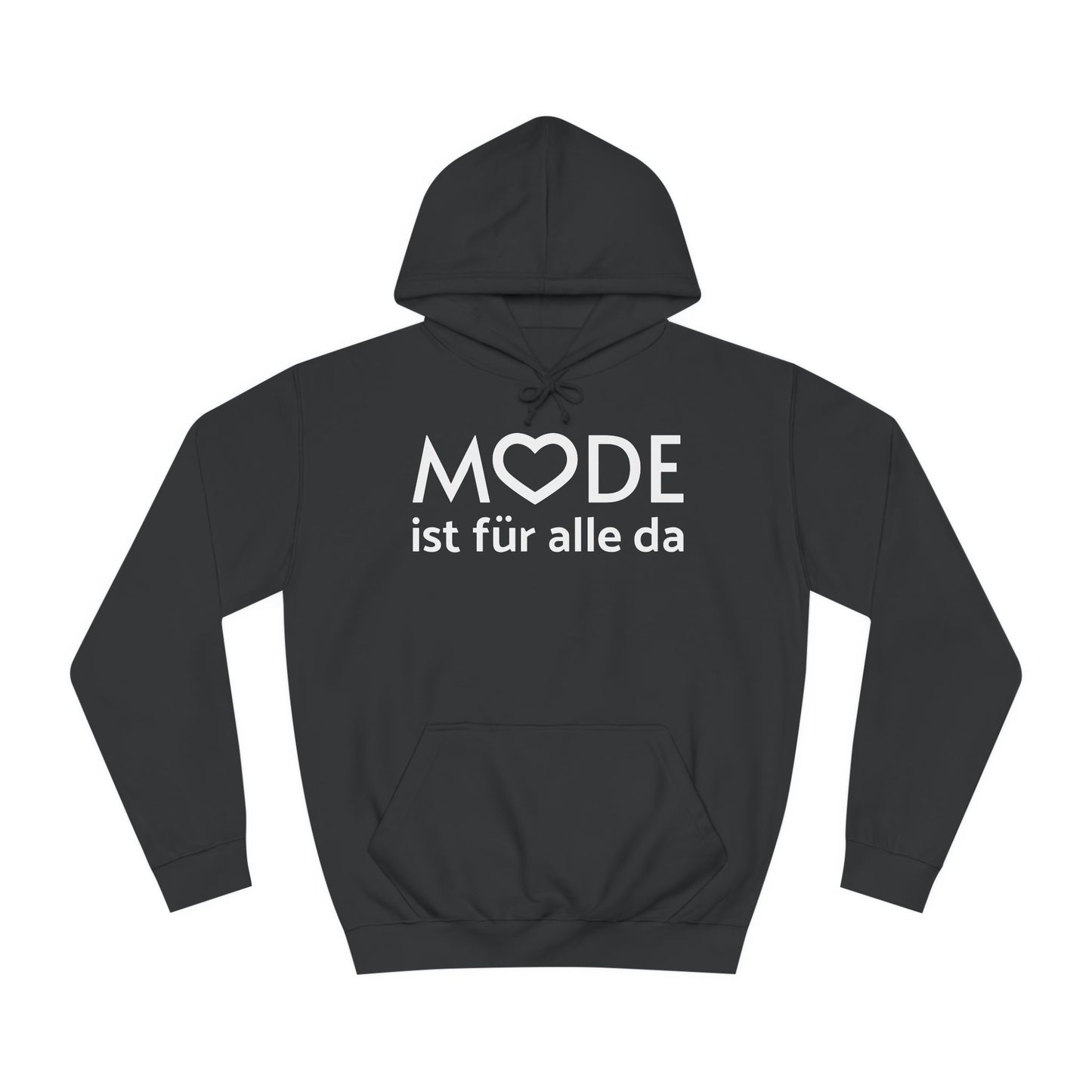 Hoodie "Mode ist für alle da" XS-5XL