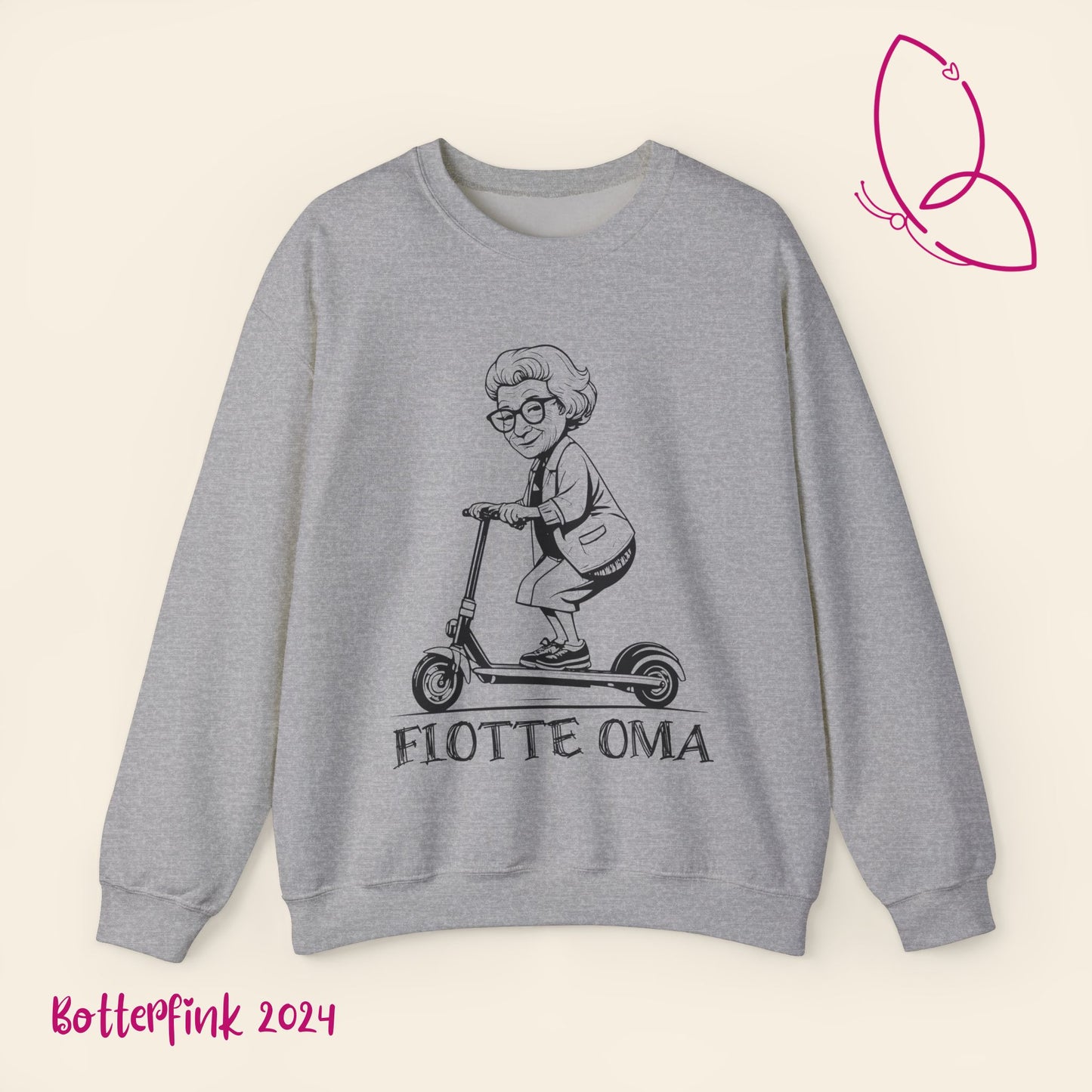 Sweatshirt "flotte Oma" S-5XL